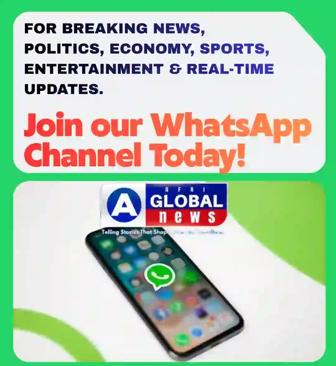 Join Afri-Global News on WhatsApp