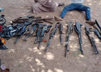 Troops Nab Suspected Gunrunner With Six Machine Guns in Taraba