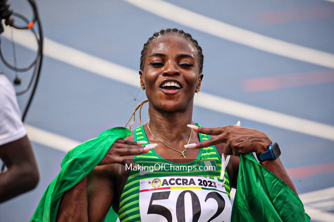 Tobi Amusan Eyes Third African Hurdles Gold at Accra Championships Tobi Amusan Eyes Third African Hurdles Gold at Accra Championships