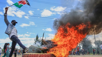 Two Killed as Protests Erupt Over Proposed US Ebola Facility in Kenya Two Killed as Protests Erupt Over Proposed US Ebola Facility in Kenya