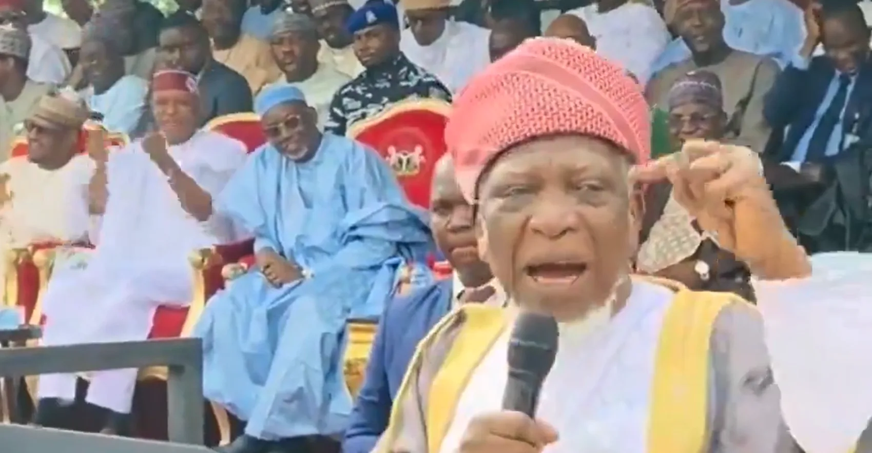 Sheikh Yahya Jingir speaks in support of a Muslim-Muslim presidential ticket ahead of Nigeria's 2027 election.
