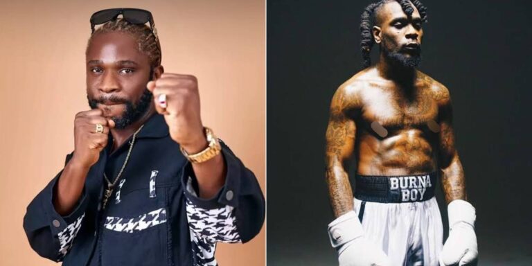 He Can't Beat Me": Akpi Speed Darlington Challenges Burna Boy to Boxing Match He Can't Beat Me": Speed Darlington Challenges Burna Boy to Boxing Match