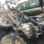 Truck Crushes Motorcycle Passenger On Oshodi-Apapa Expressway IMG_8311