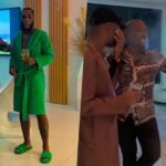 E-Money’s Viral Reaction As Burna Boy Arrives At Jowizaza’s Lavish Party Sparks Intense Online Debate E-Money’s Viral Reaction As Burna Boy Arrives At Jowizaza’s Lavish Party Sparks Intense Online Debate