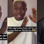 TikTok Star Peller Reacts As Peter Obi Joins His Viral Live Stream Event TikTok Star Peller Reacts As Peter Obi Joins His Viral Live Stream Event