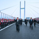 North Korean Leader Kim Jong-un Crosses Newly Opened Border Bridge Into China To Reaffirm Strategic Alliance